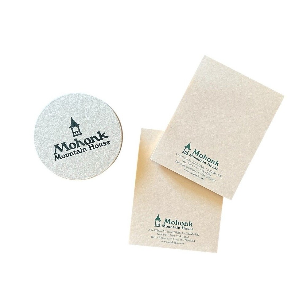 Mohonk Mountain House Memorabilia (Coasters & Notepads)